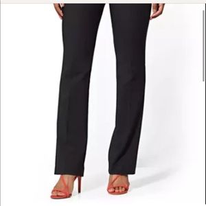 7th Avenue Design Studio New York & Company Size 2 Tall Black Dress Pant